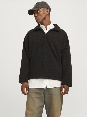 Jack & Jones Fleece Sweatshirt in Chocolate Torte