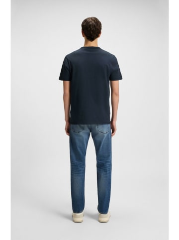 Hugo Boss Rundhals T-Shirt für Herren in blau