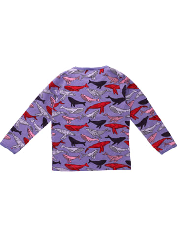 Villervalla Langarmshirt Wal in lila
