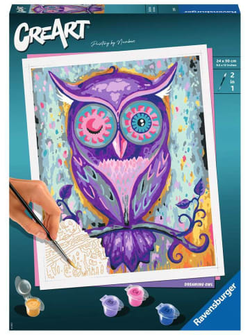 Ravensburger Malprodukte Dreaming Owl CreArt Adults Trend 12-99 Jahre in bunt