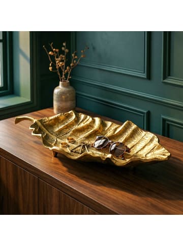 FineBuy Tischdekoration in Gold / Aluminium / 67x27x11