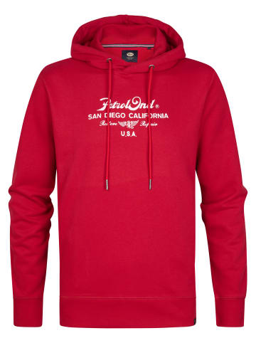 Petrol Industries Artwork Hoodie Repair in Rot