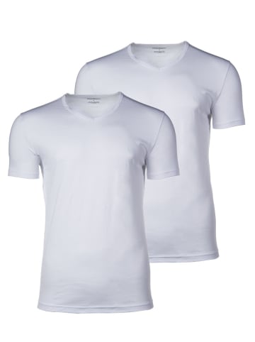 Emporio Armani T-Shirt 2er Pack in Weiß