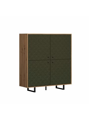 ebuy24 Sideboard Sentra Grün 124 x 40 cm