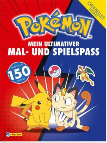 Nelson Buch - Pokémon Activity-Buch: Mein ultimativer Mal- und Spielspaß