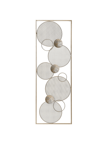 Beliani Wandobjekt TUNGSTEN in Gold - (W) 31 x (H) 90 x (L) 2 cm