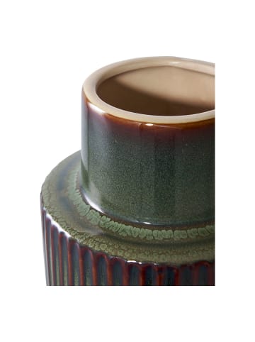 ebuy24 Vase Leiria Grün 16 x 16 cm