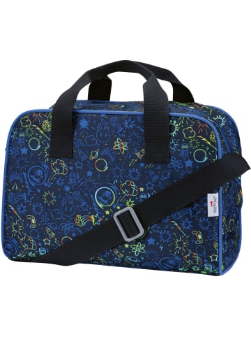 DerDieDas derdiedas Sporttasche Neon Crazy in blau