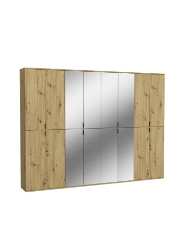 xonox.home Garderobenkombination  (B/H/T: 244x193x34 cm) in Artisan Eiche Nachbildung