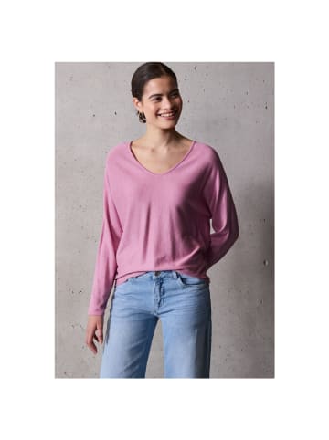 Street One Pullover in intense rose mel.
