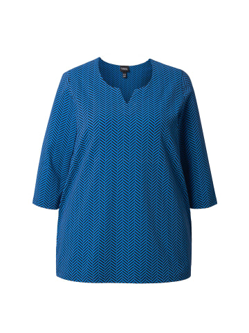 Ulla Popken Shirt in royalblau