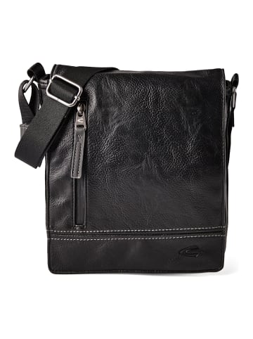 Camel Active Traces Messenger Leder 20.5 cm in black