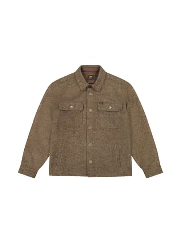 Lee Overshirt Overshirt in Brown Jaspe
