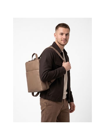 The Chesterfield Brand Ilara City Rucksack Leder 32 cm taupe