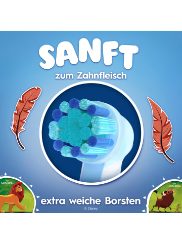 Oral-B Aufsteckbürsten „Kids“ König der Löwen (8 St. - FFS)