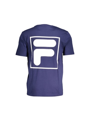 Fila Blaues Baumwoll-T-Shirt