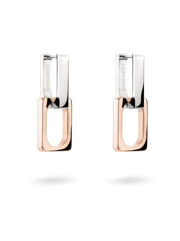 LIEBESKIND BERLIN Ohrringe Big Link in silber / gold