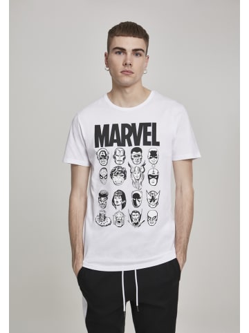 Merchcode T-Shirt "Marvel Crew Tee" in Weiß