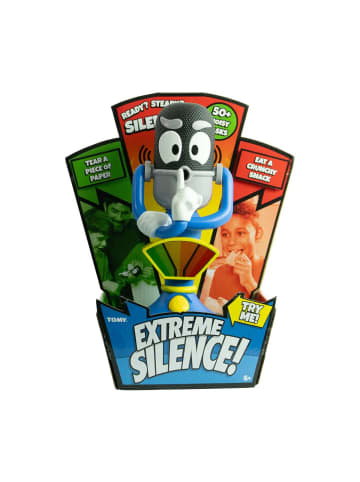 Tomy Brettspiel Extreme Silence, Keinen Mucks machen, Mikrofon Dezibelanzeige, ab 6 J