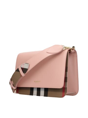 Pink Leder Umhängetasche