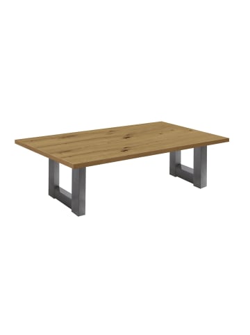 58 aufm Kessel COUCHTISCH Etti 3 140 x 70 x 47 Wohnzimmertisch Graphit/Asteiche