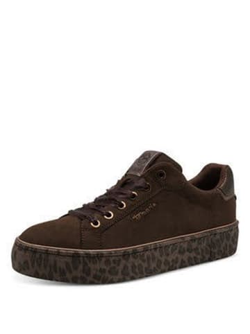 Tamaris Slipper in MOCCA/LEOPARD