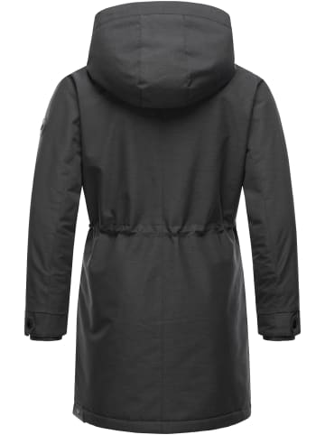 ragwear Winterjacke Rezinka in Dark Grey