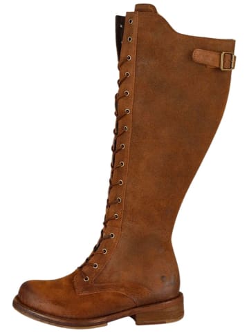 Felmini Wide Fit Stiefel in Dunkelbraun