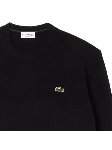 Lacoste Strickpullover 1er Pack in Schwarz
