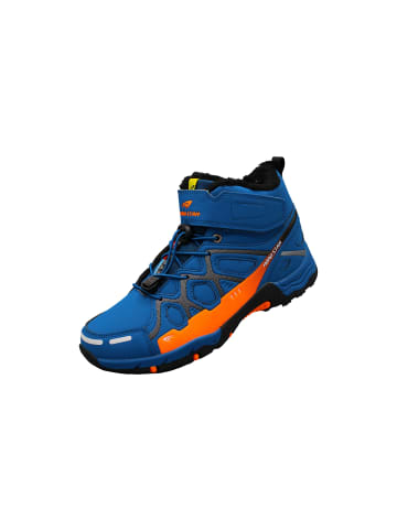 Roadstar Winterstiefel in Blau/Orange