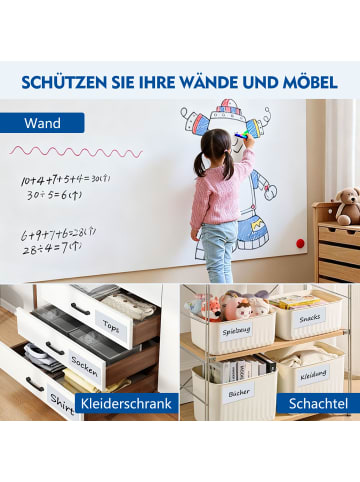 Home Nature Wohnkonzept Magnetisch Whiteboard Folie in Weiß 60x44.5 cm