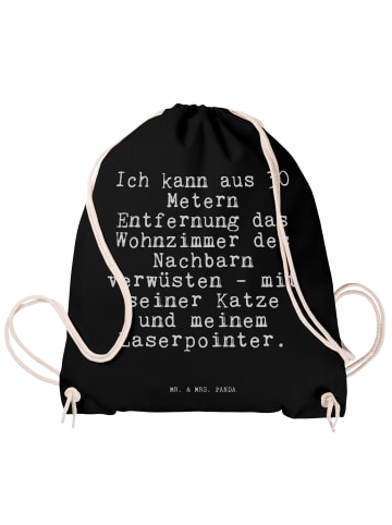 Mr. & Mrs. Panda Säckchen Ich kann aus 30... mit Spruch in Schwarz