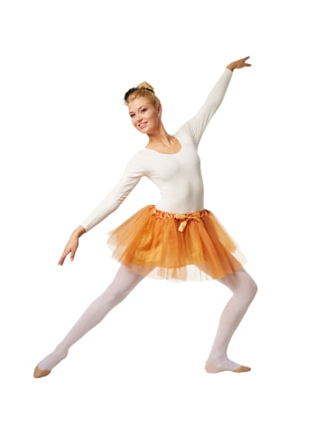 tectake Tutu aus 3-lagigen Tüll, gold