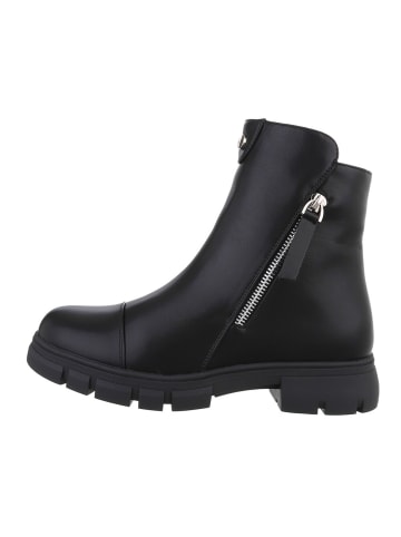 Ital-Design Stiefelette in Schwarz