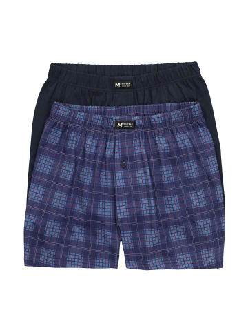 Men Plus Boxershort in navy blau