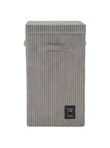 Wenko Wäschesammler CORA, 63 L in Grau, (B) 33 x (H) 58 x (L) 33 cm