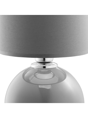 Licht-Erlebnisse Tischlampe (B)20 x (L)20 x (H)36 cm in Grau Graphit