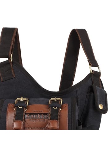 DrachenLeder Umhängetasche Canvas ca. 21cm breit ca. 35cm hoch