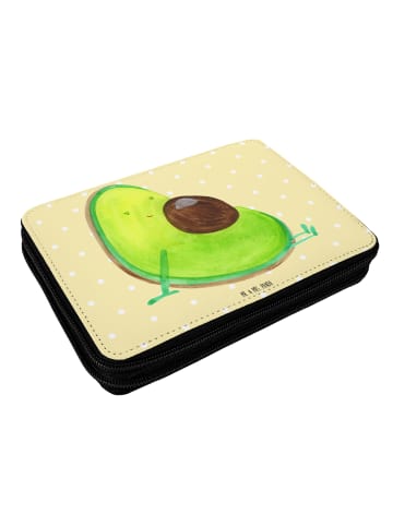 Mr. & Mrs. Panda Federmappe Avocado Schwangerschaft ohne Spruch in Gelb Pastell