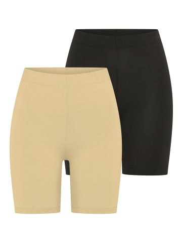Tamaris Radlerhose in puder, schwarz