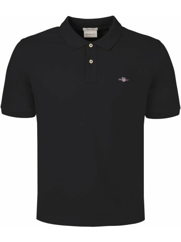 Gant Poloshirt kurzarm für Damen in schwarz