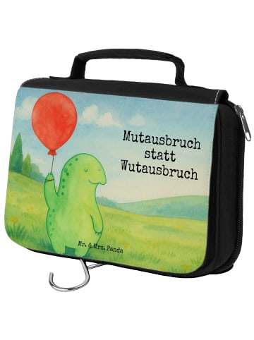 Mr. & Mrs. Panda Kulturtasche Schildkröte Luftballon Design mit ... in Weiß