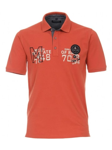 Venti Rundhals T-Shirt für Herren in rot