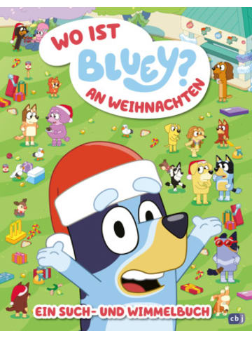 cbj Verlag Buch - BLUEY - Wo ist BLUEY? an Weihnachten - Ein Such- und Wimmelbuch