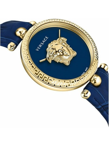 Versace Analoguhr für Damen in blau