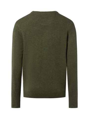 Nils Sundström Pullover in oliv - 0043