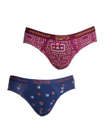 Le Petit Garcon 2er-Set: Slip in Blue