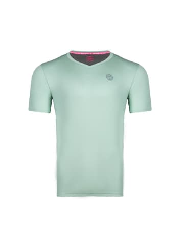 BIDI BADU Ted Tech Tee - aqua/ dark blue in grün/grau