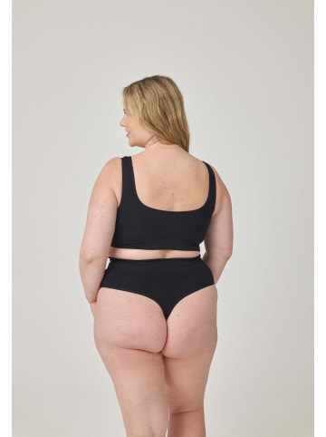 SNOCKS Shaping High Waist Tanga 1 Stück in Schwarz