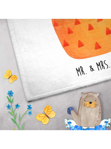 Mr. & Mrs. Panda gäste wc handtuch Kaktus Sonne ohne Spruch in Weiß
